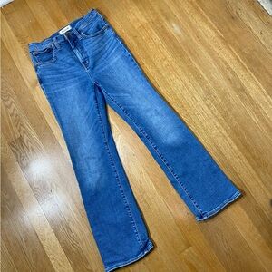 Madewell Cali Demi-Boot Denim Jeans 26